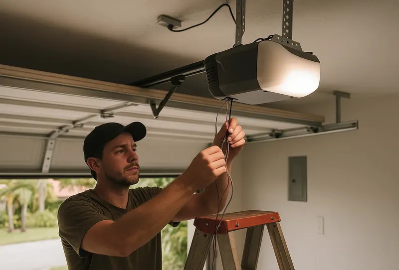 Garage Door Spring Repair in Groveland